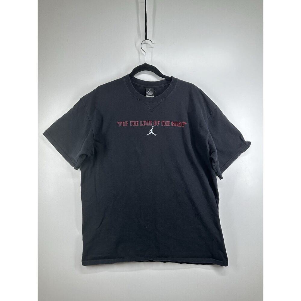 2005 Jordan For The Love of The Game Sz XL 20th Anniversary 85-05‎ Y2K Tee Shirt